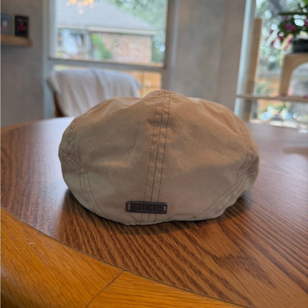 Set of 2 Lids… High Quality 109% Cotton Beige and White Caps - Picture 10 of 16